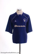 2001-03 Harchester United Home Shirt L Football Shirt