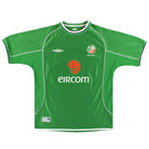 2001-03 Ireland Umbro Home Shirt L Football Shirt
