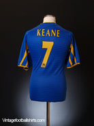 2001-03 Leeds Away Shirt Keane #7 M Football Shirt
