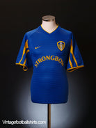 2001-03 Leeds Away Shirt XL.Boys Football Shirt
