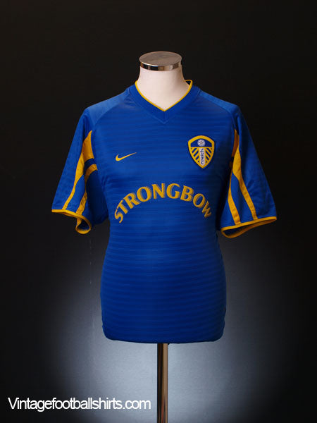 2001-03 Leeds Away Shirt XL.Boys Football Shirt