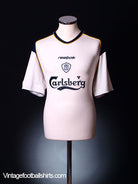 2001-03 Liverpool Away Shirt L Football Shirt