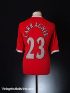 2001-03 Liverpool European Shirt Carragher #23 XL Football Shirt
