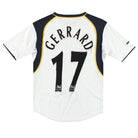 2001-03 Liverpool Reebok Away Shirt Gerrard #17 L.Boys Football Shirt
