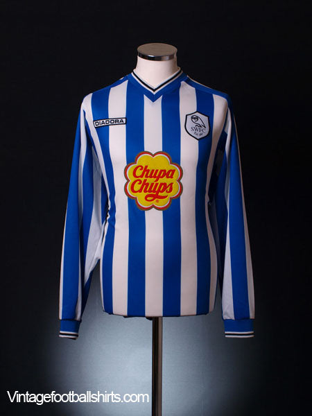 2001-03 Sheffield Wednesday Home Shirt L/S M | Vintage