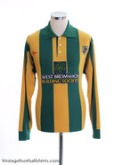 2001-03 West Brom Away Shirt L/S M Football Shirt