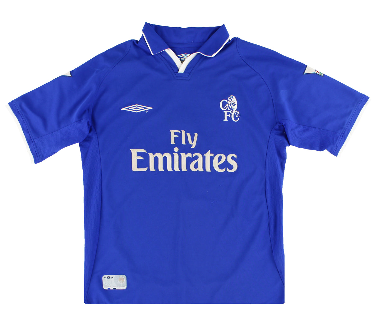 2001-03 Chelsea Umbro Home Shirt Desailly #6 M