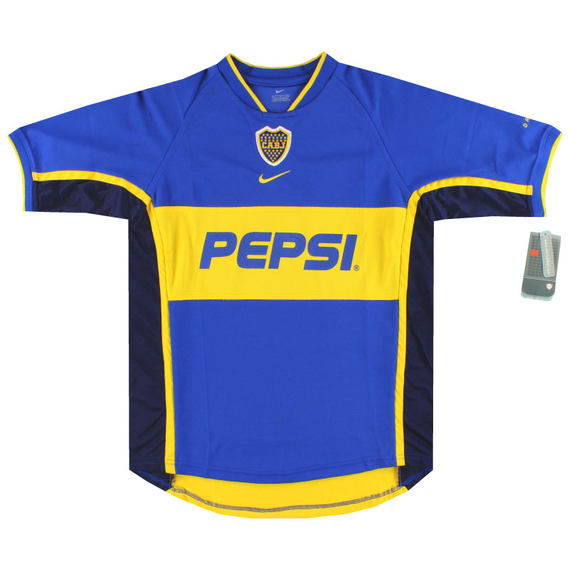2001 Boca Juniors Nike Home Shirt #13 *w/tags* L Football Shirt