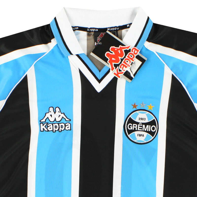 2001 Gremio Kappa Home Shirt #10 *w/tags* M | Vintage Football Shirts