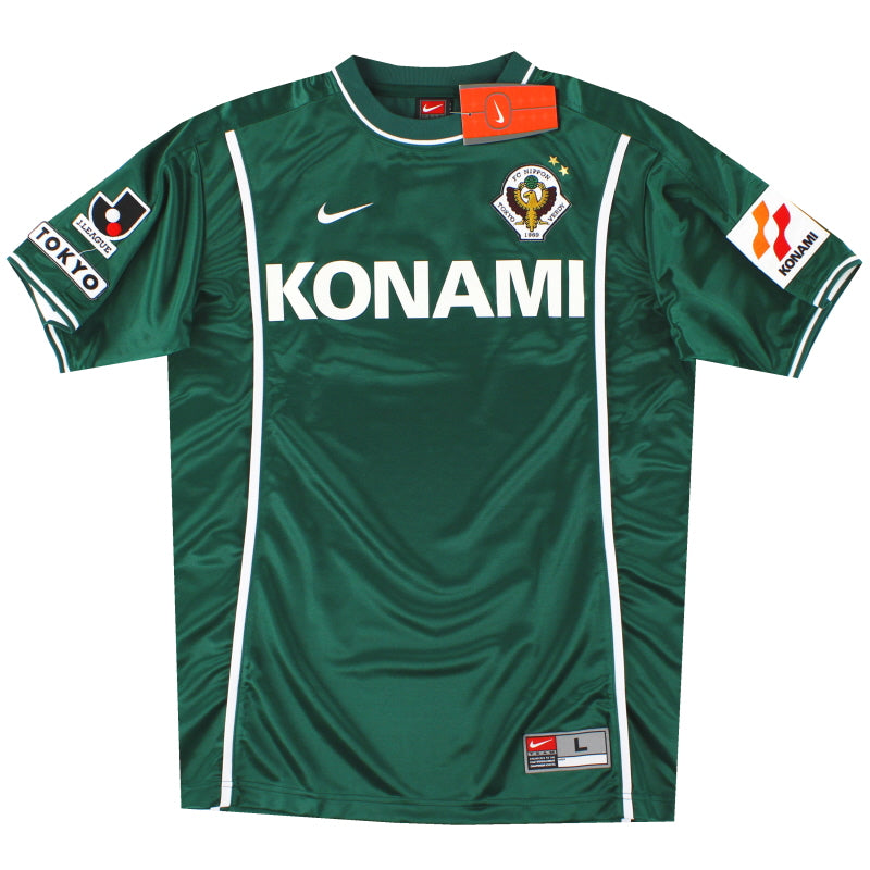 Nike 東京ヴェルディKONAMI 10番 シャツ XXL Vintage Nike J-League Tokyo FC Nippon Verdy Home Football Jersey