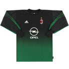 2002-03 AC Milan adidas Goalkeeper Shirt #1 S Football Shirt