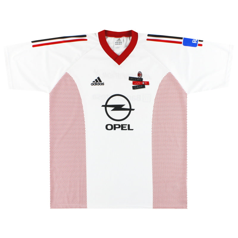 2002-03 AC Milan adidas Training Camp Tee L T-Shirt