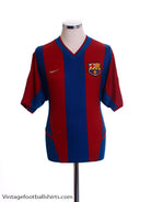 2002-03 Barcelona Home Shirt XL Football Shirt