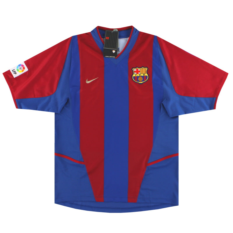 2002-03 Barcelona Nike Home Shirt *w/tags* M Football Shirt