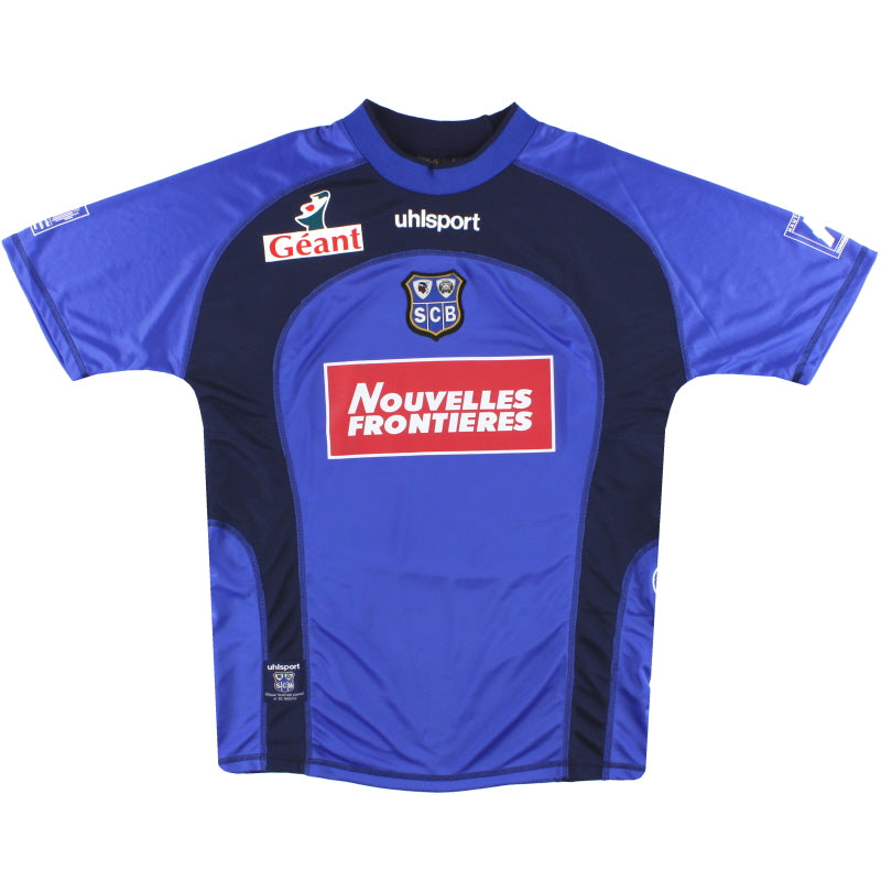 2002-03 Bastia uhlsport Home Shirt XL Football Shirt