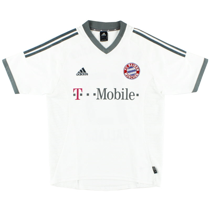 2002-03 Bayern Munich adidas Away Shirt Ballack #13 L.Boys