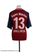 2002-03 Bayern Munich Home Shirt Ballack #13 L Football Shirt