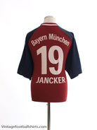 2002-03 Bayern Munich Home Shirt Jancker #19 XL Football Shirt