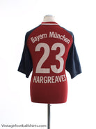 2002-03 Bayern Munich Home Shirt Hargreaves #23 XL Football Shirt