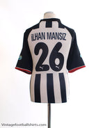 2002-03 Besiktas Centenary Away Shirt Ilhan Mansiz #26 XL Football Shirt