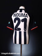 2002-03 Besiktas Centenary Away Shirt Nouma #21 M Football Shirt