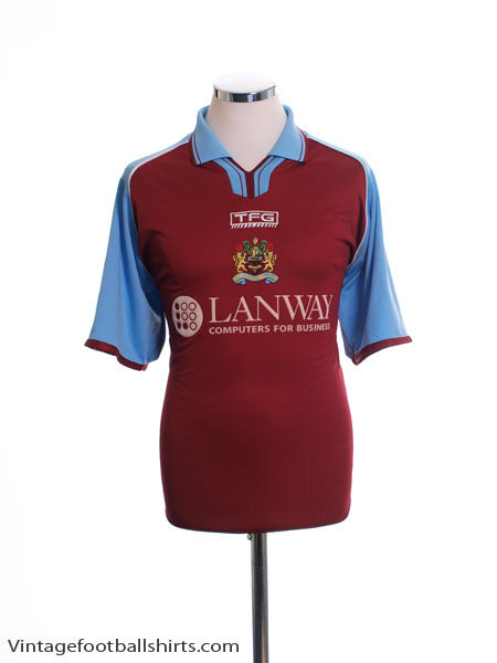 2002-03 Burnley Home Shirt M Football Shirt