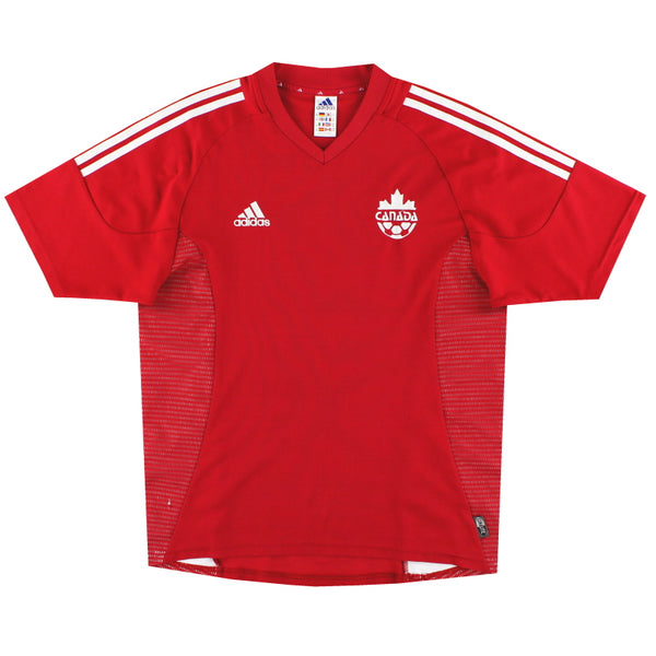 2002-03 Canada adidas Home Shirt M | Vintage Football Shirts