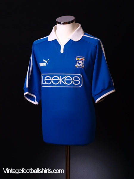 2002-03 Cardiff Home Shirt XL Football Shirt