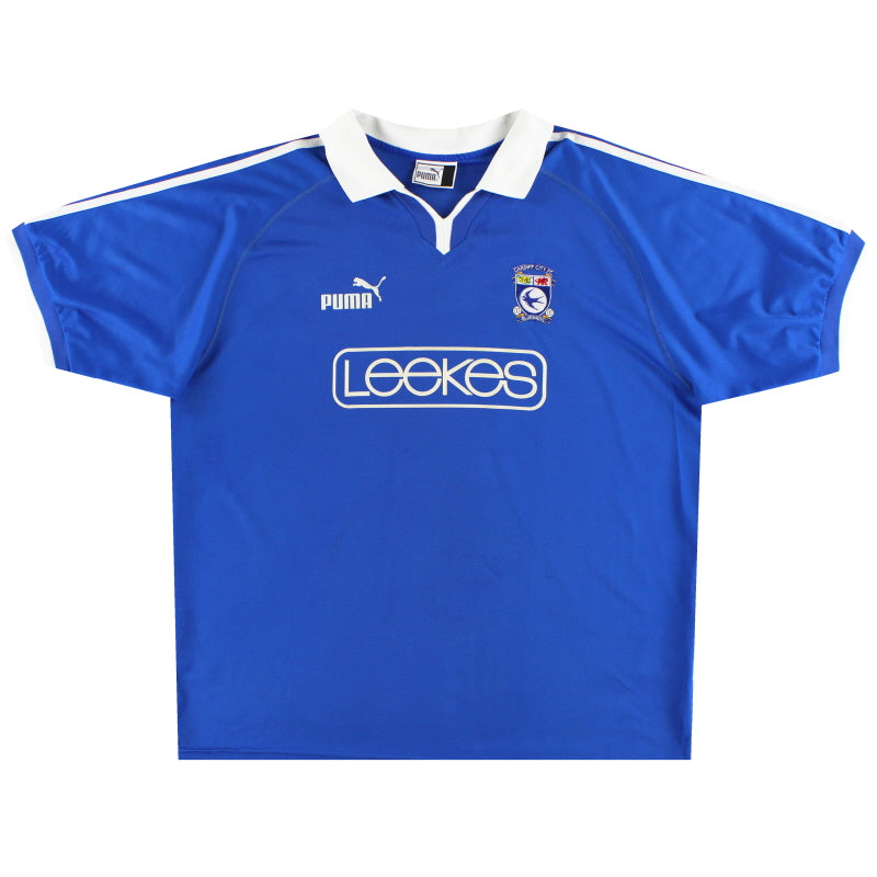 2002-03 Cardiff Puma Home Shirt XXL Football Shirt