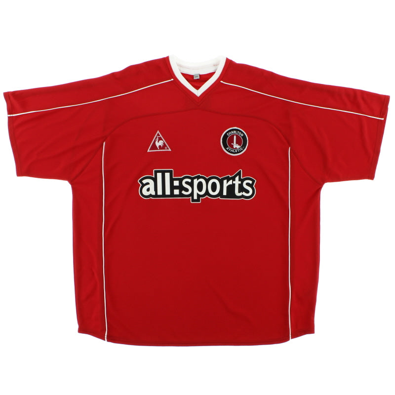 2002-03 Charlton Home Shirt *Mint* XL Football Shirt