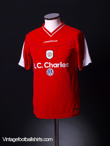 2002-03 Crewe Alexandra Home Shirt XL Football Shirt