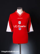 2002-03 Crewe Home Shirt XL Football Shirt