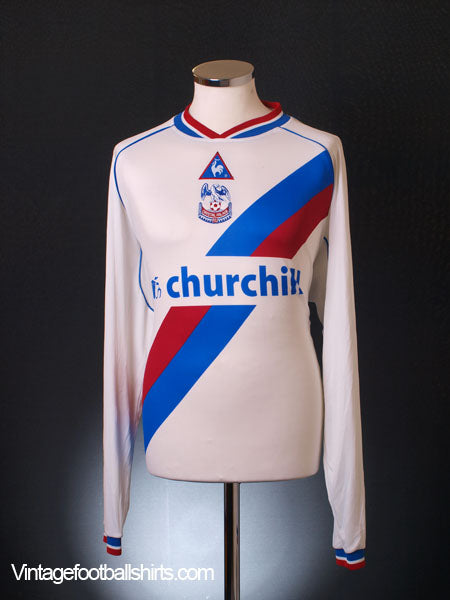 2002-03 Crystal Palace Away Shirt L/S XXL Football Shirt