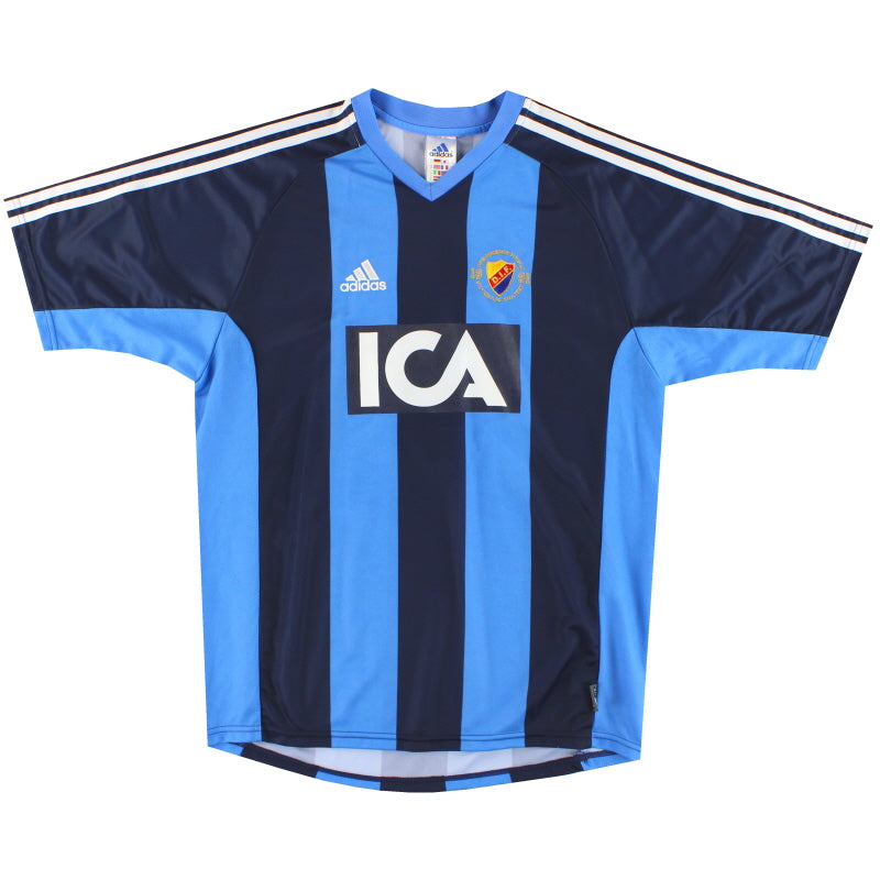 2002-03 Djurgardens adidas Home Shirt #5 M Football Shirt