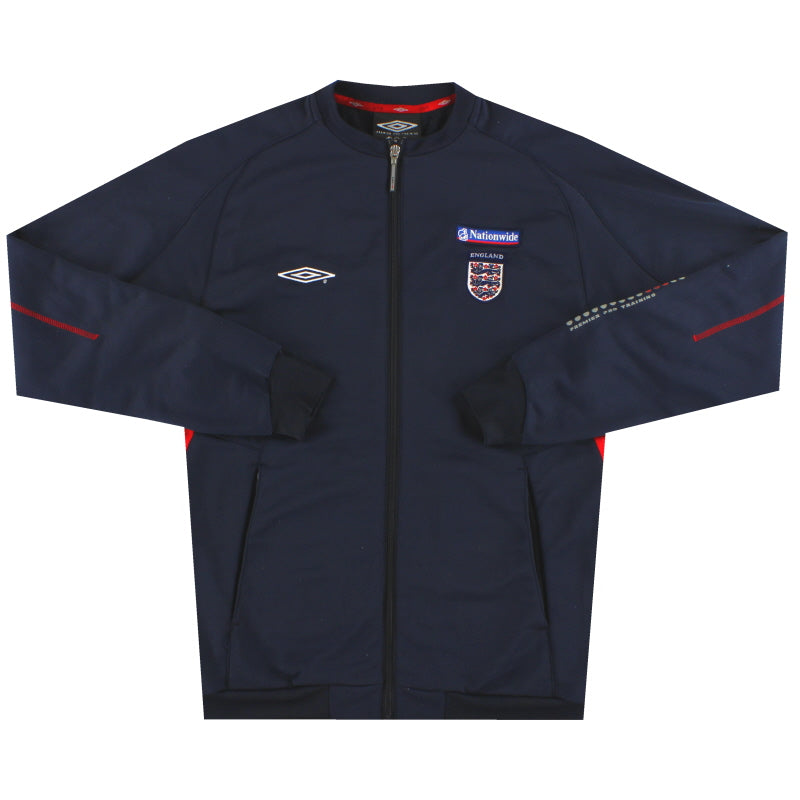 2002-03 England Umbro Premier Pro Training Jacket M | Vintage
