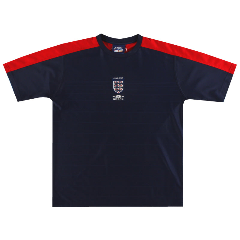 2002-03 England Umbro Training Shirt L Training Shirt