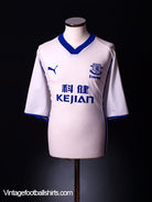 2002-03 Everton Away Shirt XL Football Shirt