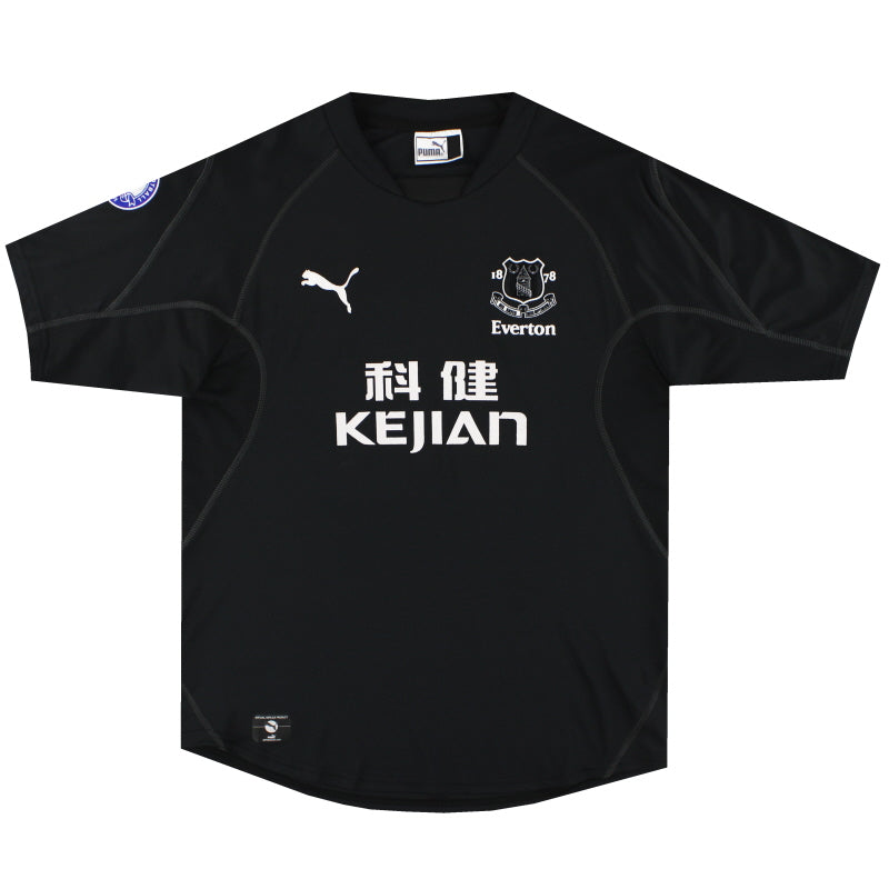 Puma Everton kejian Tシャツ Everton 2002-03 Kejian Puma Junior Home Football Shirt | eBay