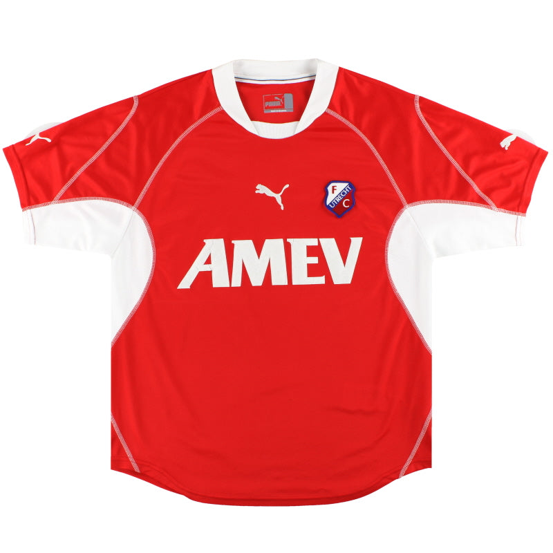 2002-03 FC Utrecht Puma Home Shirt XXL Football Shirt