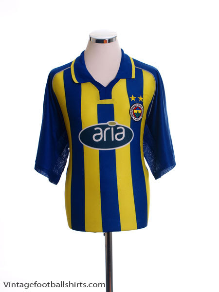 Maillot De Football Vintage Fenerbahce - Taille L - Adidas - État Comme Neuf - Collection