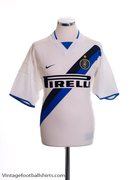 2002-03 Inter Milan Away Shirt XL Football Shirt