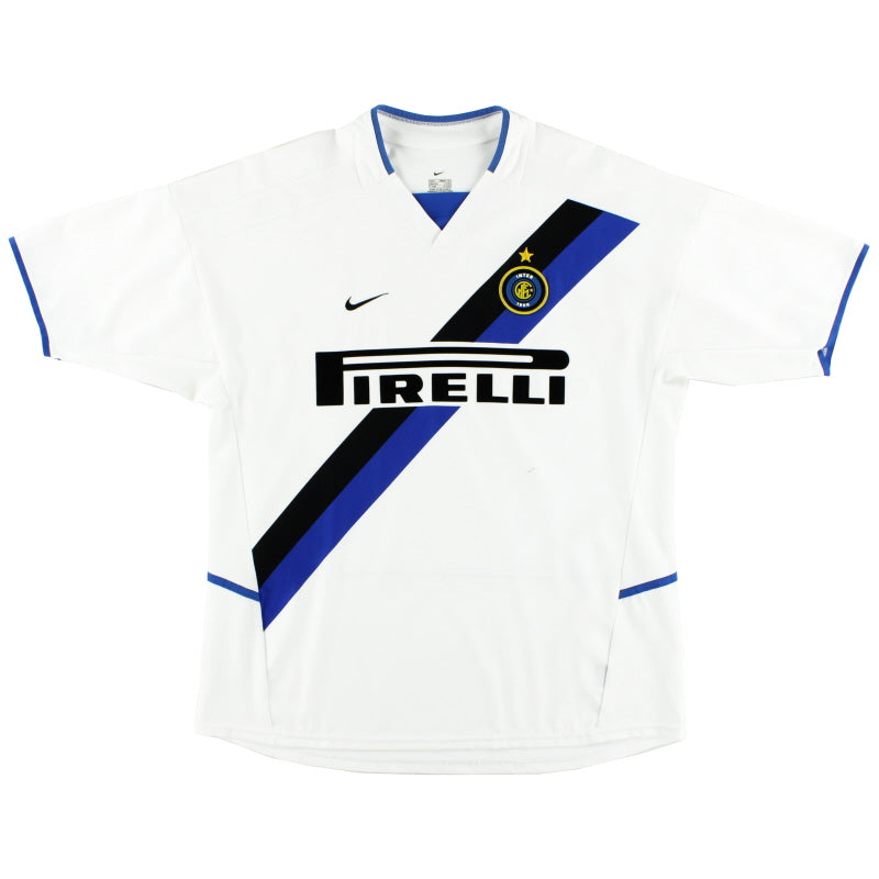 2002-03 Inter Milan Nike Away Shirt L Football Shirt