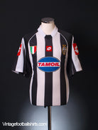 2002-03 Juventus Champions League Home Shirt XL Football Shirt