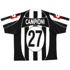 2002-03 Juventus Home Shirt Campioni #27 XL Football Shirt