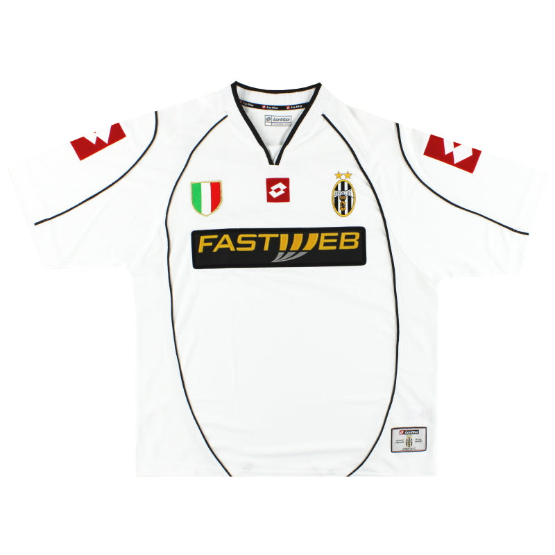 2002-03 Juventus Lotto Away Shirt *Mint* L Football Shirt