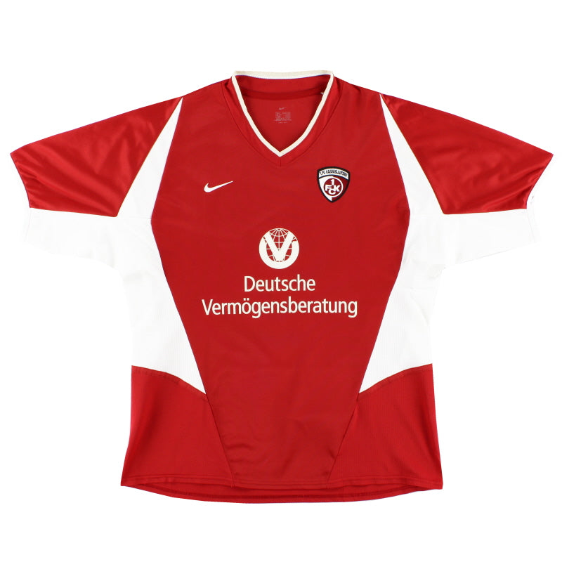 2002-03 Kaiserslautern Nike Home Shirt XL Football Shirt