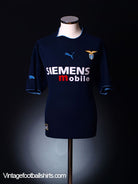 2002-03 Lazio Away Shirt L Football Shirt
