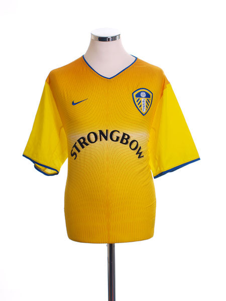 2002-03 Leeds Away Shirt XL | Vintage Football Shirts