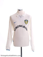 2002-03 Leeds Home Shirt L/S M Football Shirt