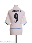2002-03 Leeds Home Shirt Viduka #9 L Football Shirt